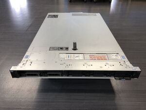 1円スタート DELL EMC PowerEdge R640 (CPU:Xeon Gold 6126×2基/メモリ:8GB×24枚 計194GB/HDD:1.8GB×2基)