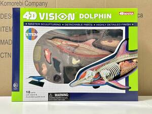 新品未開封 4Dビジョン イルカ 解剖モデル 4D VISION Dolphin 4dmaster famemaster stem 立体パズル 知育玩具