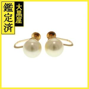 JEWELRY ノンブランド イヤリング K18 イエローゴールド パール 2.6g【473】