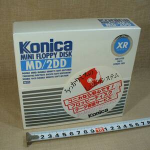 Konica　MD/2DD　5インチ2DDミニフロッピーディスク　10枚入　未開封品！