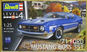 Revell ★ 07699 1/25 71 マスタング Boss 351