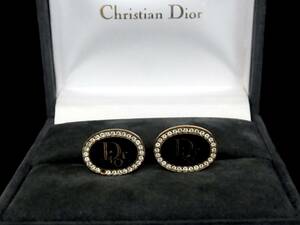 ◎№4476◎■USED並品■【Dior】ディオール【ゴールド】■カフス♪