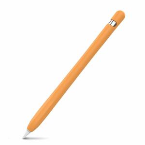 【特価セール】Apple Pencil Pencil 初代に適用 Apple 第一世代用シリコン保護ケース (1本,オレンジ) A