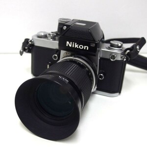 【美品】Nikon F2 フォトミックA 一眼レフ フイルムカメラ/Zoom-NIKKOR 43-86mm 1:3.5 レンズ付き/60サイズ