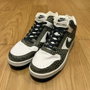 2004 NIKE DELTA FORCE 3/4 DELUXE 28.0cm ナイキ デルタフォース デラックス ヘビ柄　309097-131