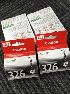 キヤノン　CANON 純正インク　 BCI-326ＢＫ 　　10個 新品未使用未開封ですが期限切