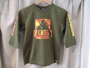  X-LARGE エクストララージ XLARGE Kids 迷彩柄 OG７分ソデ Tシャツ カーキ 130サイズ 最新人気商品 送料込　 値下げしました！