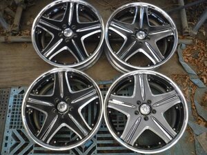 送料無料☆クラブリネア アルファード ヴェルファイア 19×8J 5穴 PCD114.3 19インチ☆34314