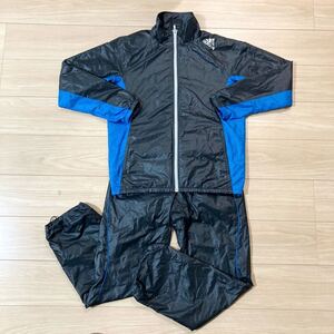 adidas アディダス Climaproof ナイロンジャージ ウィンドブレーカー 上下セット セットアップ Sサイズ 黒