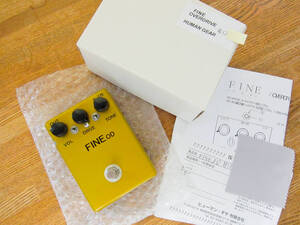 【良品】HUMAN GEAR ヒューマンギア FINE.OD オーバードライブ 取説・元箱付【検索:Centaur BOSS MAXON silktone Vemuram MXR エレハモ】