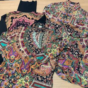 極美品 ETRO エトロ 3点セット シャツ タートルネック ハイネック