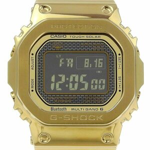 1円 稼働 カシオ CASIO GMW-B5000GD-9JF ソーラー G-SHOCK 黒文字盤 SS×SS メンズ 腕時計