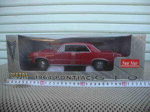 サンスター 1964 Pontiac GTOサンスター 赤 1/18 Pontiac GTO ポンティアック