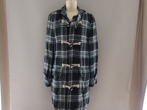 コムデギャルソンシャツ★ダッフルコート★フランス製★ウール★チェック★Ｓサイズ★COMME des GARCONS SHIRT