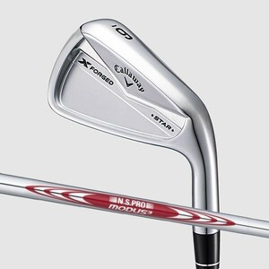 【新品】キャロウェイ X FORGED STAR アイアン #5～PW（6本セット）NS PRO MODUS3 TOUR 105 (S)