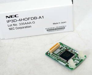 ▼送料180円(R601-B187)NEC AspireX ひかり電話オフィス 4IP局線増設ユニット IP3D-4HOFDB-A1