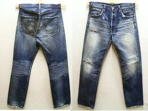 即決[W34]LVC 66501-0184 ミッドロックユーズド MID ROCK USED 旧日本製 501XX ビンテージ復刻 LEVI’S VINTAGE CLOTHING デニム■4105