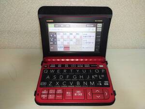 CASIO カシオ 電子辞書 XD-JTZ6000 レッド EX-word DATAPULS10 エクスワード 中古品