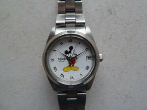 ミッキーマウス　自動巻き　腕時計　裏スケルトン