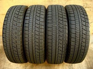  軽用　155/65R14　山あり　ブリヂストン・ブリザックVRX 19年中古4本セット