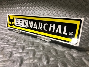 マーシャル SEV MARCHAL ステッカー 正規品 検）Marshall セブ シビエ ルーカス ピア PIAA ロゴ CIBIE 角 デカール 凸