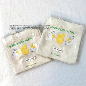 未開封 VT COSMETICS 非売品 CICA VITAL 非売品 ミニ トートバッグ 韓国コスメ トラ シカバイタル キャンバス生地 エコバッグ 即決