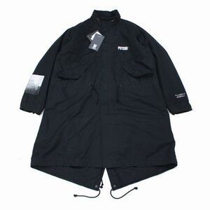 UNDERCOVER アンダーカバー 22AW CTウェザーモッズコート PSYCHOJQパッチ 5 ブラック