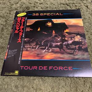 送料込み【帯、ライナー】LP　38スペシャル　ツアー・デ・フォース 38 SPECIAL TOUR DE FORCE