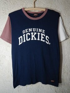 ｎ9140　Dickies　ディッキーズ　半袖　切り替え　デザイン　tシャツ　人気　ロゴ　デザイン　ストリート　送料格安