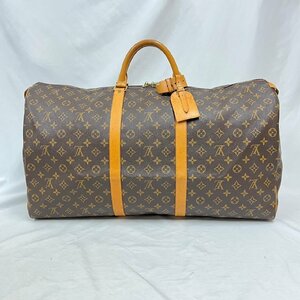 ▽▼ルイヴィトン Louis Vuitton モノグラム キーポル 60 ボストンバッグ 旅行用鞄 ブラウン系カラー レディース メンズ M41422 ※訳有▼▽