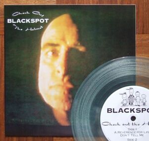 BLACKSPOT - CHECK OUT THE HELMET - 7”EP（US：WORKSHED）CLEAR VINYL クリア・カラー盤 ★★ 1992 / 90s HARDCORE / ハードコア パンク