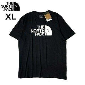 1円～!売切!【正規新品】THE NORTH FACE S/S HALF DOME TEE 半袖 Tシャツ US限定 ハーフドームロゴ 男女兼用 コットン 登山(XL)黒180902-15