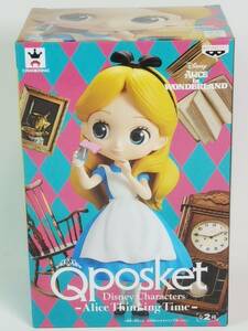 ディズニー 不思議の国のアリス フィギュア Qposket Q posket Disney Characters Alice Thinking Time Aノーマルカラー