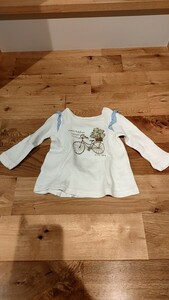 長袖Tシャツ　80センチ キムラタン　ベイビー　赤ちゃん　子供服　ベビー服　保育園　洗い替え　お出かけ