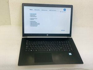 HP Probook 470 G5 i7第8世代 インテル Core i7-8550U HP 17.3 インチ ノートパソコン ジャンク品