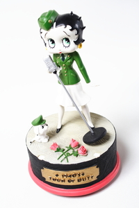 BETTY BOOP ベティ 重量感 フィギュア マスコット ビンテージ品 オルゴール　※腕部欠損あり ※ジャンク品