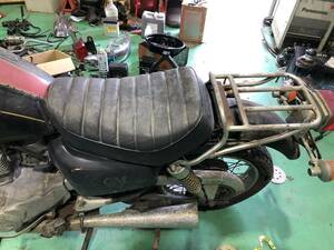 超希少!! HONDA CM250T CM400T 純正 キャリア シート セット 荷台 当時物 旧車 160サイズ 3157