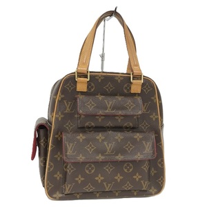 LOUIS VUITTON エクスサントリ シテ ハンドバッグ モノグラム ブラウン M51161