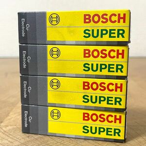 ヨ: 新品保管品 BOSCH/ボッシュ スパークプラグ 4本セット BOSCH SUPER Cu-Electrode F6DTC 品番:0241240564