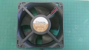  KD1212PMB1-6A DC12V 12cm Cooling Fan 6.8W SUNON ダブルボールシャーシ冷却ファン