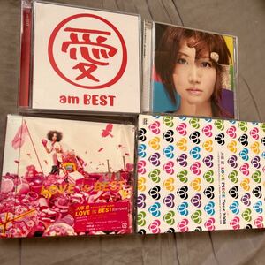 大塚愛 CD DVD 4枚セット 愛 am BEST/LOVE PIECE/LOVE is BEST/LOVE PIECE Tour 2008