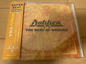 DOKKEN / The Best of Dokken 国内盤 帯付き　ドッケン