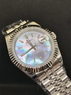 新品MOD NH35自動巻 カスタム 腕時計 DATEJUST マザーオブパール