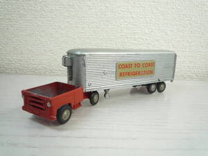 EYB87 バッジートイ No.202冷蔵トラック イギリス製 ミニカー レトロ レアBudgie Toys Long Distance Refrigeration Truck