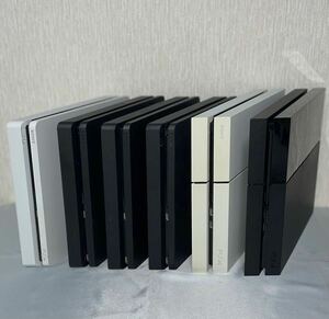 1円～【動作確認済】PS4 本体 6台 CUH 1000A 1200A 2000A 2000B 2100A 2100Bまとめ 大量 HDD・封印あり PlayStation4 SONY