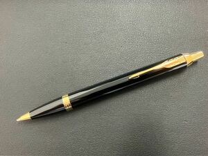 PARKER パーカー ノック式ボールペン ブラック×ゴールド 中古品