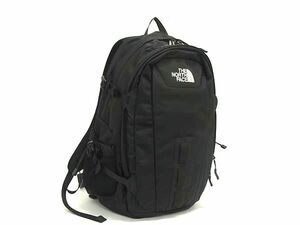 1円 ■極美品■ THE NORTH FACE ザ ノースフェイス NM2DQ02A ホットショット28L ナイロン リュックサック バックパック ブラック系 BJ4916