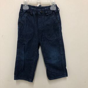 (23)TCBjeans キッズ 子供服 ベビー服 デニムパンツ デニム ジーンズ ウエストゴム 90cm位 日本製 児島