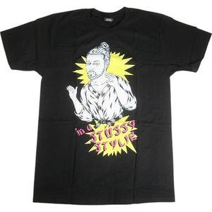 STUSSY ステューシー STUSSY STYLIE TEE BLACK Tシャツ 黒 Size 【M】 【新古品・未使用品】 20812777