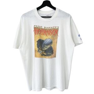 ■激レア■90s USA製 HELLRAISER 映画 Tシャツ L ヘルレイザー ホラー ムービー 90s USA製 ビンテージ